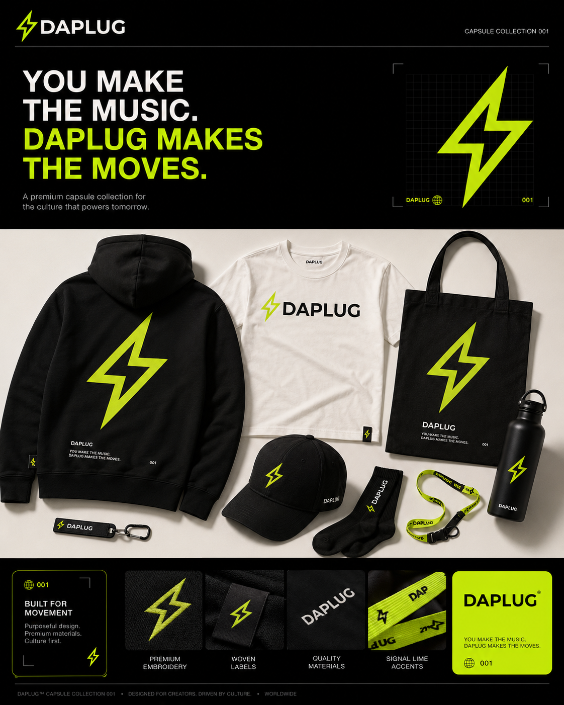 DaPlug Capsule collection lookbook